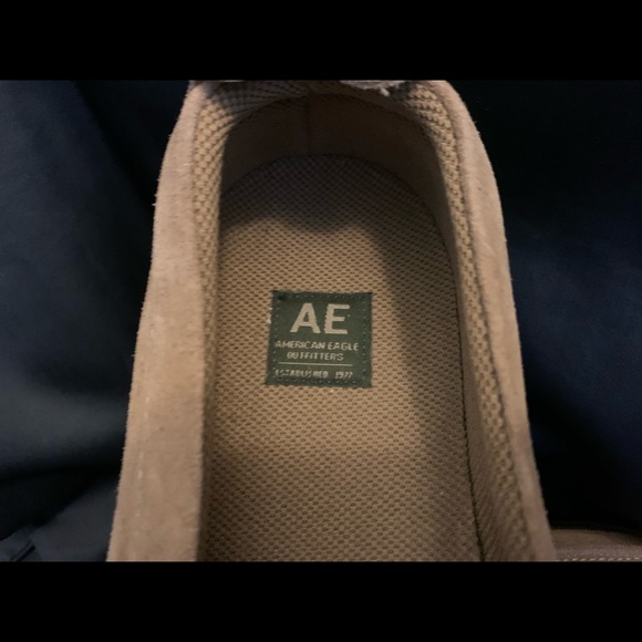 American Eagle Suede Crepe Sole Loafers Size 12M - Picture 6 of 7